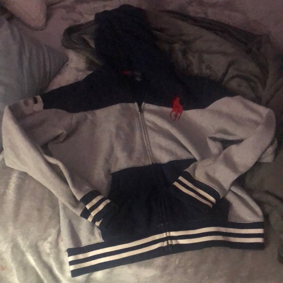 BNWOT kids Ralph Lauren polo zip up - Picture 1 of 10